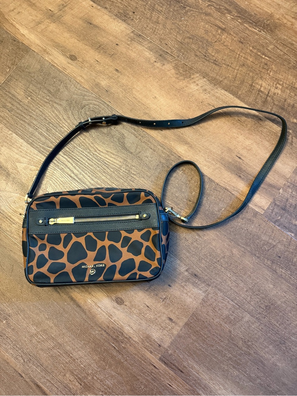 Michael Kors Animal Print Crossbody Purse